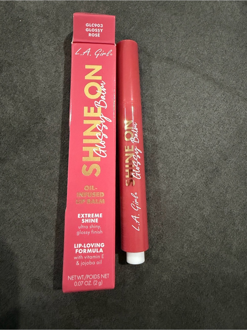 L.A. Girl Shine On Glossy Balm - Glossy Pink